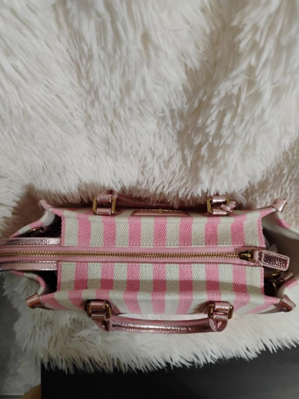 Kurt Geiger London Small Chiswick Shopper Pink Combo NWT - Picture 5 of 15